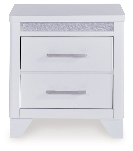 Jarlee - Two Drawer Night Stand - White – Accent Nightstands by Signature Design by Ashley® at Furniture Wholesale Plus , Nashville furniture store