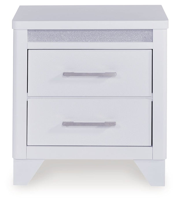 Jarlee - Two Drawer Night Stand - White – Accent Nightstands by Signature Design by Ashley® at Furniture Wholesale Plus , Nashville furniture store
