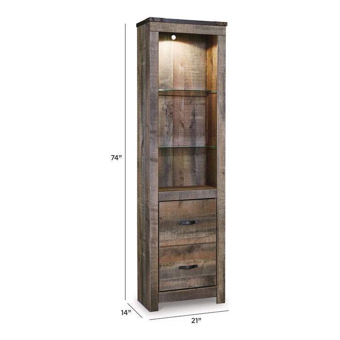 Trinell - Pier - 2-drawers - Brown – Piers by Signature Design by Ashley® at Furniture Wholesale Plus , Nashville furniture store
