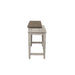 Heartland - Console Bar Table - Antique White / Tobacco Tops – Console Tables by Liberty Furniture at Furniture Wholesale Plus , Nashville furniture store