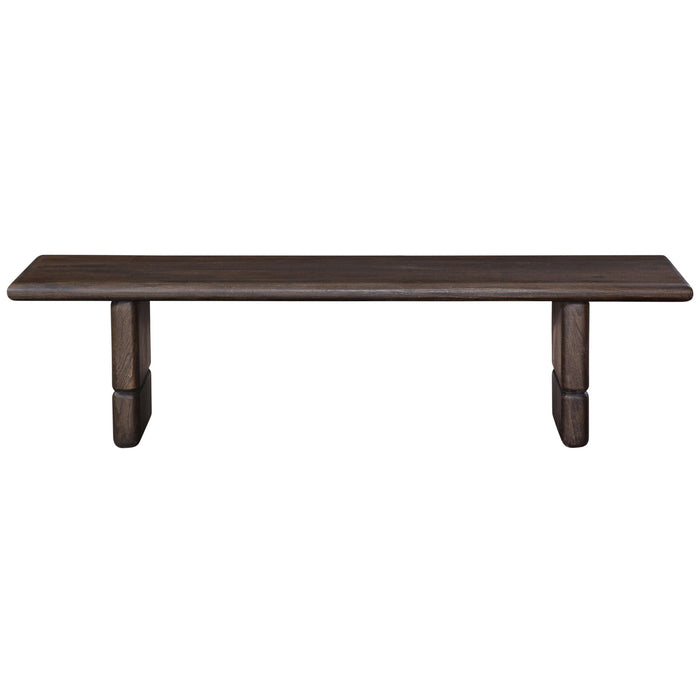 Norvell - Backless Dining Bench - Brown – Dining Benches by Steve Silver Furniture at Furniture Wholesale Plus , Nashville furniture store