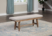 Riverdale - Bench – Upholstered Benches by Steve Silver Furniture at Furniture Wholesale Plus , Nashville furniture store
