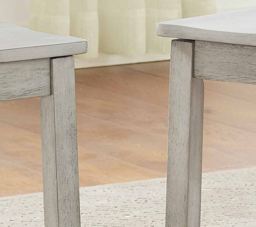 Naples - Side Chair (Set of 2) - White – Chair Sets by Steve Silver Furniture at Furniture Wholesale Plus , Nashville furniture store