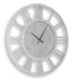 Reinport - Wall Clock - Mirror – Wall Clocks by Signature Design by Ashley® at Furniture Wholesale Plus , Nashville furniture store