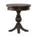 Paradise Valley - Round Chairside Table - Saddle Brown – Chair Side Tables by Liberty Furniture at Furniture Wholesale Plus , Nashville furniture store