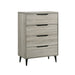Ernesto - 4-Drawer Chest With Interlock – Accent Chests by Elements International at Furniture Wholesale Plus , Nashville furniture store