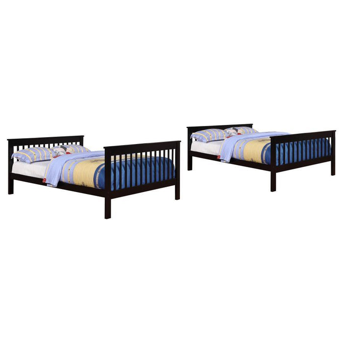 Chapman - Wood Bunk Bed – Bunk Beds by CoasterEveryday at Furniture Wholesale Plus , Nashville furniture store