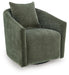 Leastow - Swivel Accent Chair - Loden – Swivel Chairs by Signature Design by Ashley® at Furniture Wholesale Plus , Nashville furniture store
