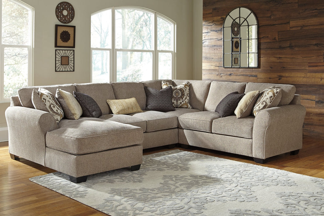 Pantomine Sectional with Chaise - Premium Sectional from Ashley Furniture - Just $2343.71! Shop now at Furniture Wholesale Plus  We are the best furniture store in Nashville, Hendersonville, Goodlettsville, Madison, Antioch, Mount Juliet, Lebanon, Gallatin, Springfield, Murfreesboro, Franklin, Brentwood