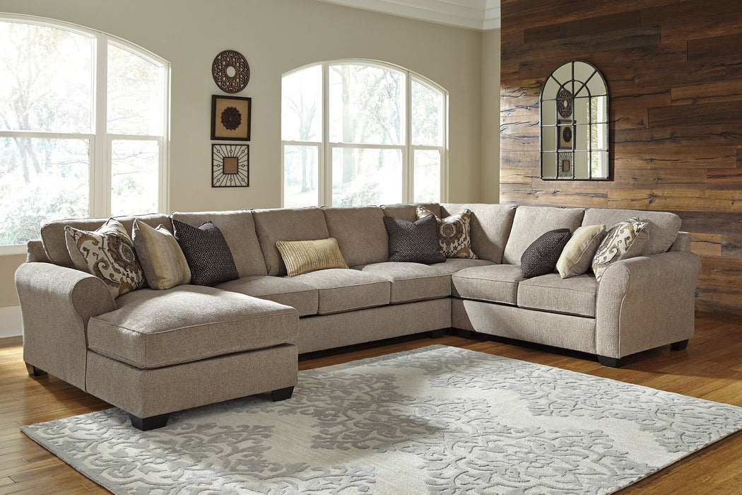 Pantomine Sectional with Chaise - Premium Sectional from Ashley Furniture - Just $2343.71! Shop now at Furniture Wholesale Plus  We are the best furniture store in Nashville, Hendersonville, Goodlettsville, Madison, Antioch, Mount Juliet, Lebanon, Gallatin, Springfield, Murfreesboro, Franklin, Brentwood