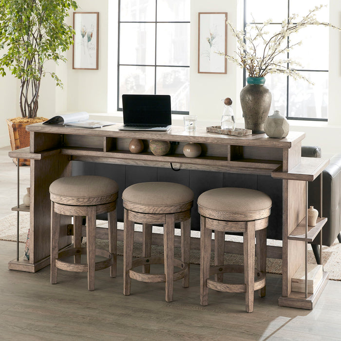 City Scape - 4 Piece Console Set - Burnished Beige – 4 Piece Living Room Sets by Liberty Furniture at Furniture Wholesale Plus , Nashville furniture store