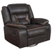 Greer - Upholstered Swivel Glider Recliner Chair - Premium Swivel Glider Chairs from CoasterEveryday - Just $549! Shop now at Furniture Wholesale Plus  We are the best furniture store in Nashville, Hendersonville, Goodlettsville, Madison, Antioch, Mount Juliet, Lebanon, Gallatin, Springfield, Murfreesboro, Franklin, Brentwood