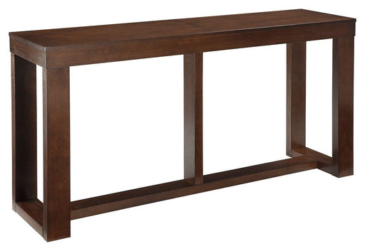 Watson - Dark Brown - Sofa Table - Premium Sofa Tables from Signature Design by Ashley® - Just $238! Shop now at Furniture Wholesale Plus  We are the best furniture store in Nashville, Hendersonville, Goodlettsville, Madison, Antioch, Mount Juliet, Lebanon, Gallatin, Springfield, Murfreesboro, Franklin, Brentwood