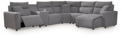 Modmax II - Reclining Sectional - Salt And Pepper – Reclining Sectionals by Signature Design by Ashley® at Furniture Wholesale Plus , Nashville furniture store