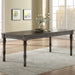 Linnett - Dining Table - Dark Brown – Dining Tables by Steve Silver Furniture at Furniture Wholesale Plus , Nashville furniture store