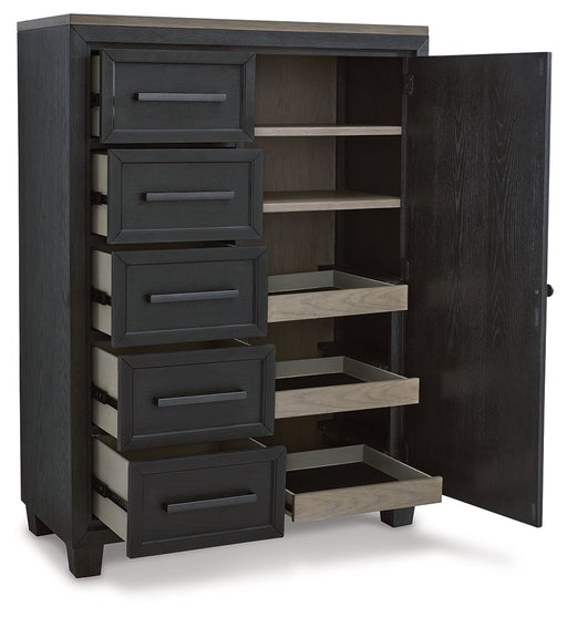 Foyland - Black / Brown - Door Chest - Premium Door Chests from Signature Design by Ashley® - Just $1528! Shop now at Furniture Wholesale Plus  We are the best furniture store in Nashville, Hendersonville, Goodlettsville, Madison, Antioch, Mount Juliet, Lebanon, Gallatin, Springfield, Murfreesboro, Franklin, Brentwood