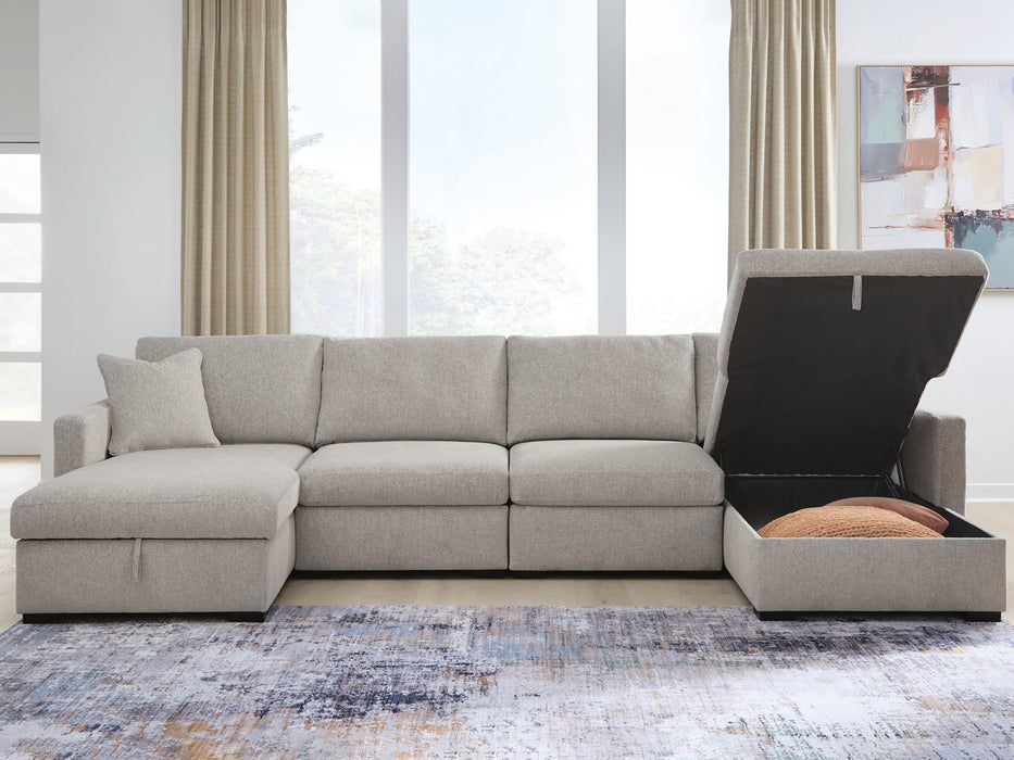 ModMax Luxe - Sectional – Stationary Sectionals by Benchcraft® at Furniture Wholesale Plus , Nashville furniture store