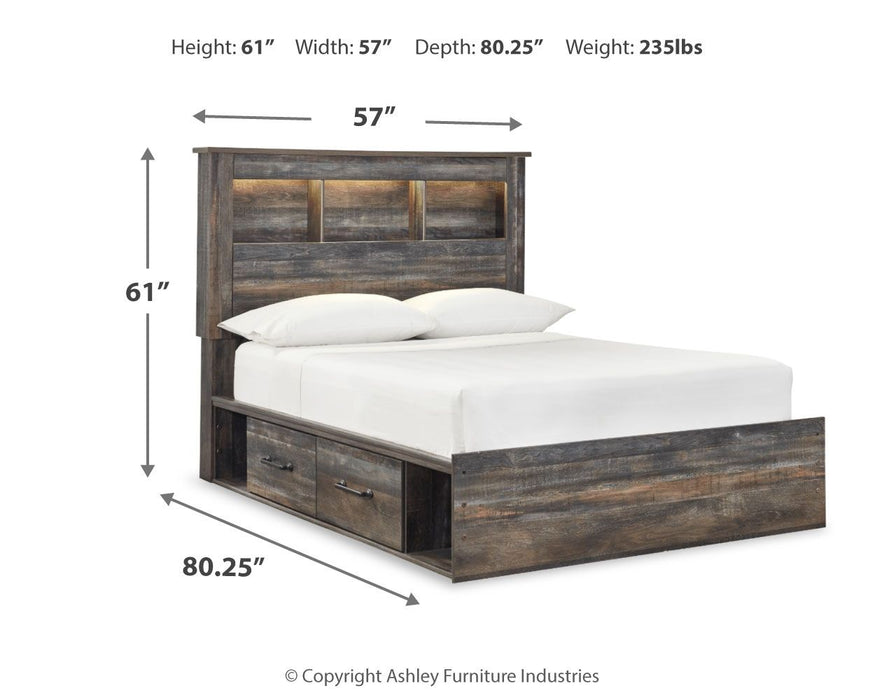 Drystan - Panel Bookcase Bed – Panel Beds by Signature Design by Ashley® at Furniture Wholesale Plus , Nashville furniture store