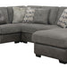 Berlin - Sectional - Premium Stationary Sectionals from Emerald Home - Just $1589! Shop now at Furniture Wholesale Plus  We are the best furniture store in Nashville, Hendersonville, Goodlettsville, Madison, Antioch, Mount Juliet, Lebanon, Gallatin, Springfield, Murfreesboro, Franklin, Brentwood