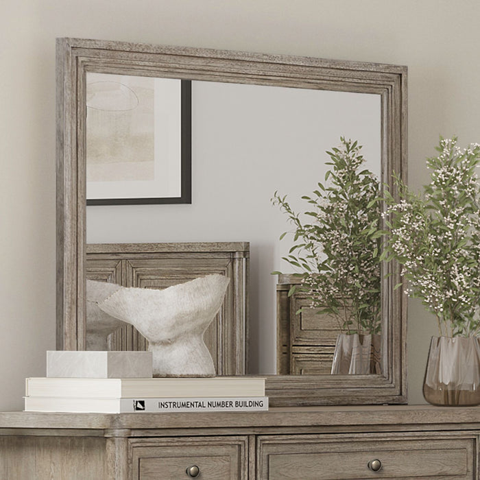 Rochelle Park - Mirror - Smokey Taupe – Mirrors by Liberty Furniture at Furniture Wholesale Plus , Nashville furniture store