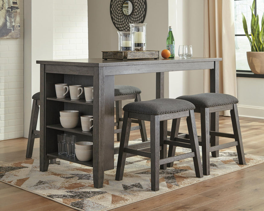 Caitbrook - Rectangular Dining Room Counter Table - Gray – Counter Tables by Signature Design by Ashley® at Furniture Wholesale Plus , Nashville furniture store