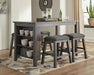 Caitbrook - Rectangular Dining Room Counter Table - Gray – Counter Tables by Signature Design by Ashley® at Furniture Wholesale Plus , Nashville furniture store