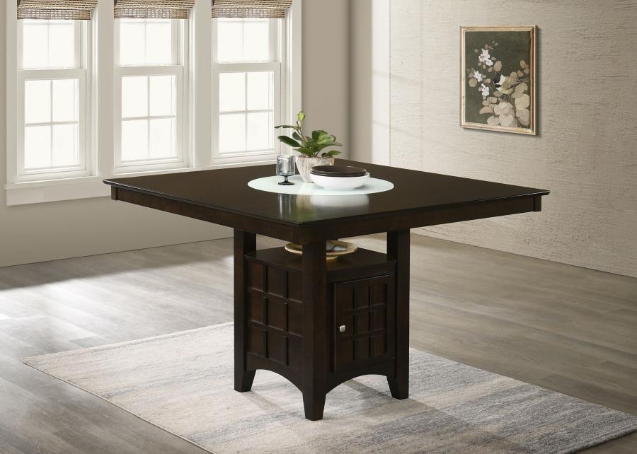 Gabriel - Counter Height Dining Table - Cappuccino – Counter Tables by CoasterEveryday at Furniture Wholesale Plus , Nashville furniture store