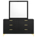Kendall - 6-Drawer Dresser With Mirror – Dresser & Mirror by CoasterEveryday at Furniture Wholesale Plus , Nashville furniture store