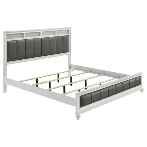 Barzini - Upholstered Panel Bed - Premium Panel Beds from CoasterEveryday - Just $489! Shop now at Furniture Wholesale Plus  We are the best furniture store in Nashville, Hendersonville, Goodlettsville, Madison, Antioch, Mount Juliet, Lebanon, Gallatin, Springfield, Murfreesboro, Franklin, Brentwood