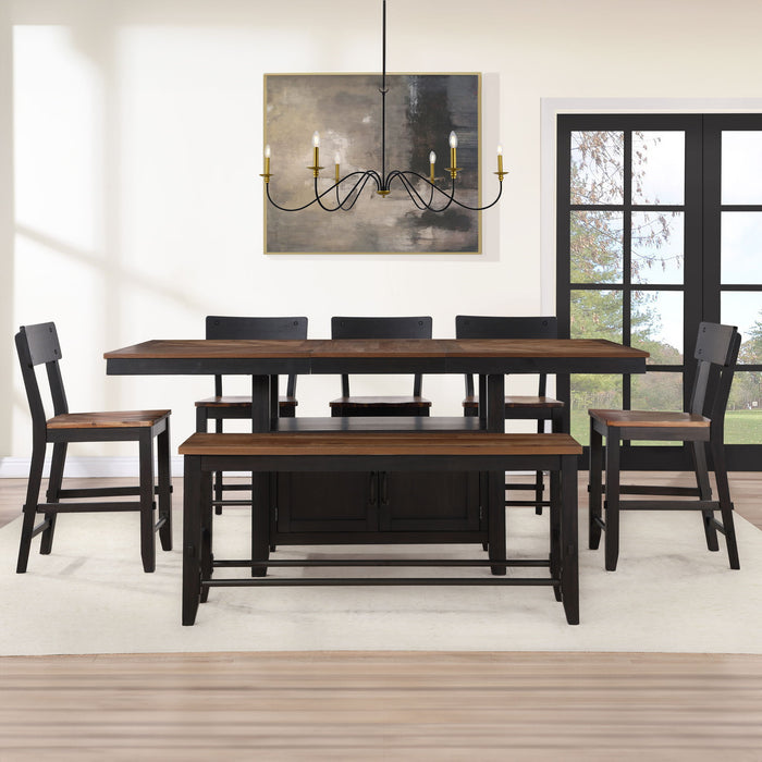 Bermuda - Counter Dining Set - Premium 5 Piece Dining Room Sets from Steve Silver Furniture - Just $1339! Shop now at Furniture Wholesale Plus  We are the best furniture store in Nashville, Hendersonville, Goodlettsville, Madison, Antioch, Mount Juliet, Lebanon, Gallatin, Springfield, Murfreesboro, Franklin, Brentwood