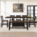 Bermuda - Counter Dining Set - Premium 5 Piece Dining Room Sets from Steve Silver Furniture - Just $1339! Shop now at Furniture Wholesale Plus  We are the best furniture store in Nashville, Hendersonville, Goodlettsville, Madison, Antioch, Mount Juliet, Lebanon, Gallatin, Springfield, Murfreesboro, Franklin, Brentwood