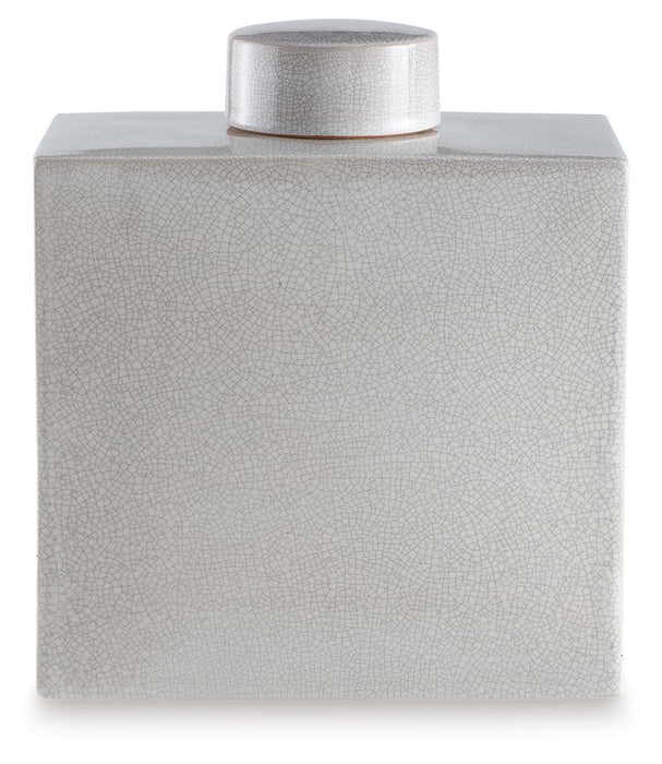 Haddworth - Jar - Premium Vases & Jars from Signature Design by Ashley® - Just $48! Shop now at Furniture Wholesale Plus  We are the best furniture store in Nashville, Hendersonville, Goodlettsville, Madison, Antioch, Mount Juliet, Lebanon, Gallatin, Springfield, Murfreesboro, Franklin, Brentwood