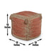 Jafar - Square Handwoven Jute Pouf - Red - Premium Accent Poufs from Steve Silver Furniture - Just $139! Shop now at Furniture Wholesale Plus  We are the best furniture store in Nashville, Hendersonville, Goodlettsville, Madison, Antioch, Mount Juliet, Lebanon, Gallatin, Springfield, Murfreesboro, Franklin, Brentwood