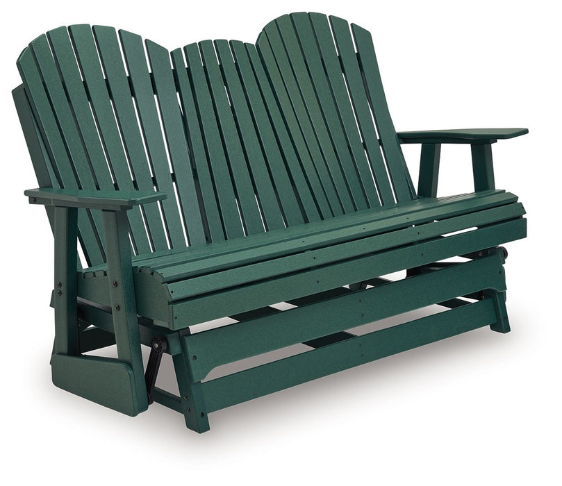 Shell Beach - Loveseat Glider - Green – Loveseats by Signature Design by Ashley® at Furniture Wholesale Plus , Nashville furniture store
