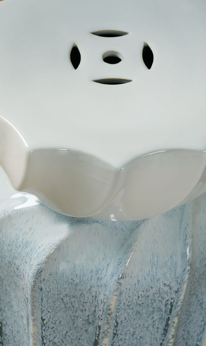 Michamere - Gray / Taupe - Stool - Premium Accent Stools from Signature Design by Ashley® - Just $138! Shop now at Furniture Wholesale Plus  We are the best furniture store in Nashville, Hendersonville, Goodlettsville, Madison, Antioch, Mount Juliet, Lebanon, Gallatin, Springfield, Murfreesboro, Franklin, Brentwood