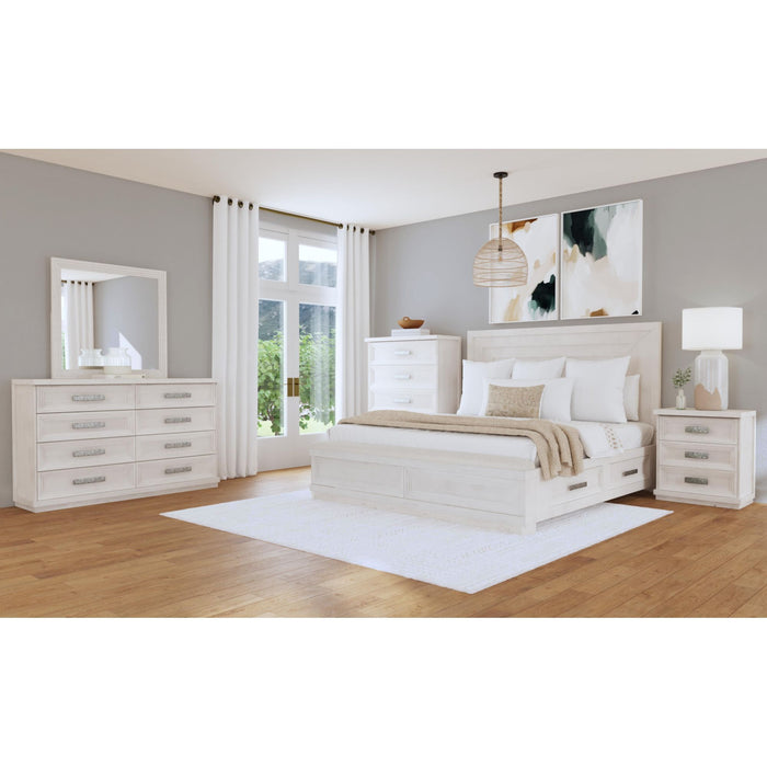 Avalanche - Dresser And Mirror Set - Antique White – Dresser & Mirror by Elements International at Furniture Wholesale Plus , Nashville furniture store