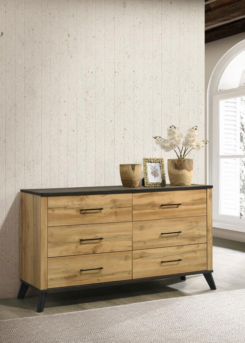 Kaywood - 6-Drawer Dresser Cabinet – Dressers by Coaster Fine Furniture at Furniture Wholesale Plus , Nashville furniture store