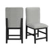 Portland - Square Back Counter Stool (Set of 2) - Black / Gray – Stool Sets by Elements International at Furniture Wholesale Plus , Nashville furniture store