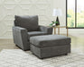 Stairatt - Living Room Set – Stationary Chair & Ottoman by Signature Design by Ashley® at Furniture Wholesale Plus , Nashville furniture store