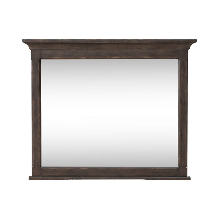 Paradise Valley - Landscape Mirror - Saddle Brown – Landscape Mirrors by Liberty Furniture at Furniture Wholesale Plus , Nashville furniture store