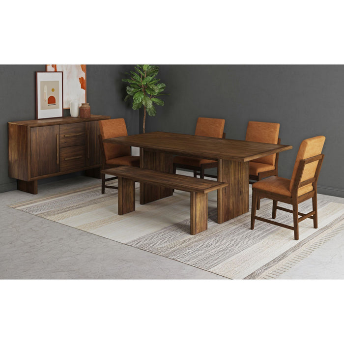Brisbane - Dining Table - Brown – Dining Tables by Elements International at Furniture Wholesale Plus , Nashville furniture store