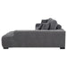 Octavia - Upholstered Sectional Chaise Sofa – Stationary Sectionals by Coaster Fine Furniture at Furniture Wholesale Plus , Nashville furniture store