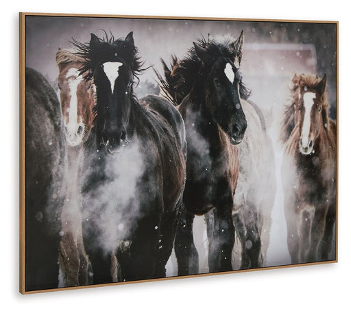 Chaseburn - Wall Art - Brown / Black / White – Canvas Art by Signature Design by Ashley® at Furniture Wholesale Plus , Nashville furniture store