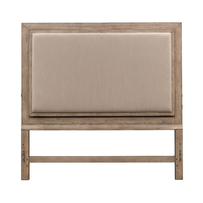 Canyon Road - Upholstered Panel Headboard With Lights – Upholstered Headboards by Liberty Furniture at Furniture Wholesale Plus , Nashville furniture store