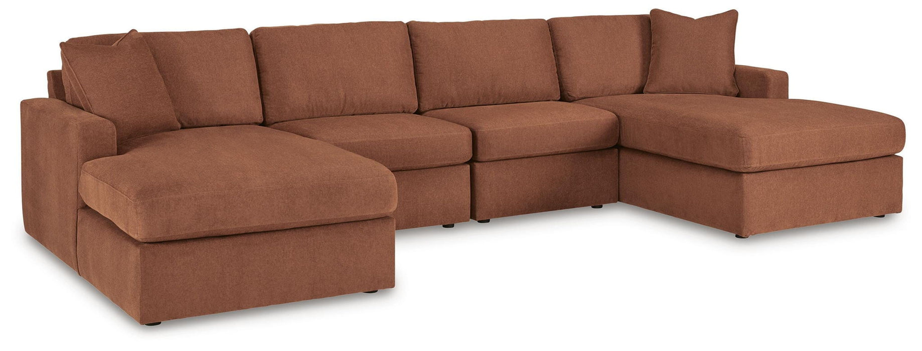 Modmax - U-Shaped Sectional - Spice – Stationary Sectionals by Signature Design by Ashley® at Furniture Wholesale Plus , Nashville furniture store