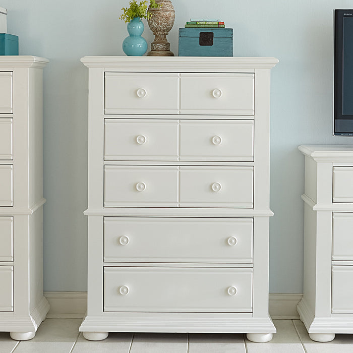 Summer House - 5 Drawer Chest – Accent Chests by Liberty Furniture at Furniture Wholesale Plus , Nashville furniture store