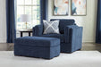 Evansley - Living Room Set – Stationary Chair & Ottoman by Benchcraft® at Furniture Wholesale Plus , Nashville furniture store