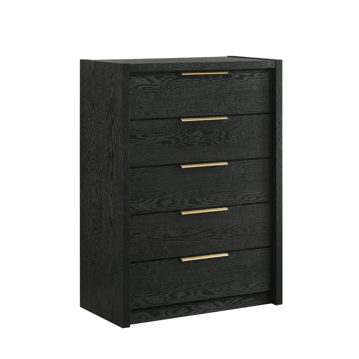 South Bend - Chest - Black – Accent Chests by Elements International at Furniture Wholesale Plus , Nashville furniture store