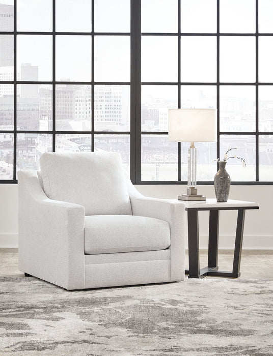Maitelynn - Chalk - Chair - Premium Arm Chairs from Ashley® - Just $438! Shop now at Furniture Wholesale Plus  We are the best furniture store in Nashville, Hendersonville, Goodlettsville, Madison, Antioch, Mount Juliet, Lebanon, Gallatin, Springfield, Murfreesboro, Franklin, Brentwood