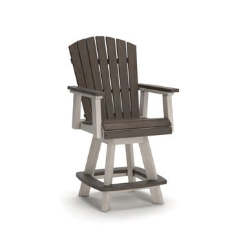 Vista Highlands - Barstool (Set of 2) - Brown / White – Stool Sets by Signature Design by Ashley® at Furniture Wholesale Plus , Nashville furniture store